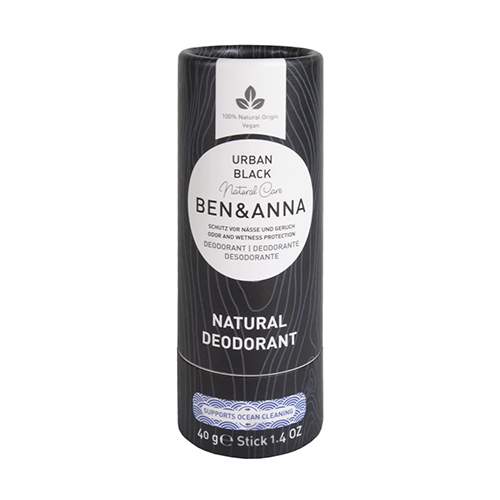 Desodorizante Natural Ben&Anna - Embalagem em papel - Urban Black