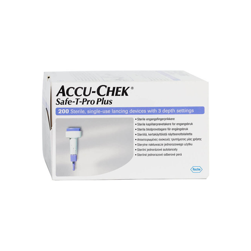 Lancetas Accu-Chek Safe-T Pro Plus
